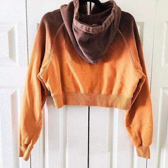 I.AM.GIA Ombre Pullover Cropped Hoodie Women's XS - Picture 3 of 4